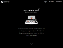 Tablet Screenshot of media-access.de